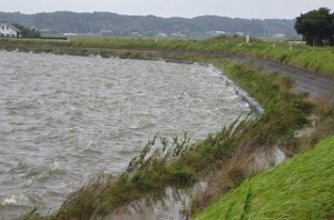 IMG_2125 今日,北浦はあれていました。\