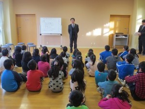 IMG_2931 校長先生から,2学期にたくさんのことがあり,みんな頑張ったというお話がありました。\