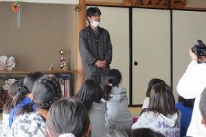IMG_3030 閉会式でのPTA会長さんのお話