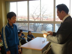 IMG_3067 校内での歯の表彰です。\