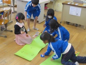 IMG_3104 折り紙とお絵かきを一緒にしました。\