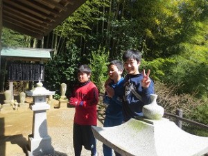 IMG_3529 剣道部に入るのはこの子達なのでしょうか。\