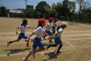 IMG_3796 上手にバトンパスができました。\