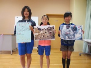 IMG_4190 運営委員会では,ネパール大地震募金を全校児童に呼びかけました。\\