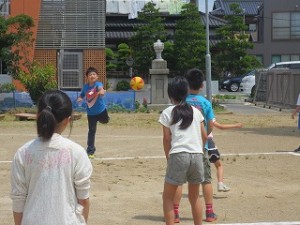 IMG_4245 今週はドッジボールをする班があります。\\