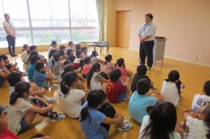 IMG_4502 「短い間でしたけど楽しかったです。これからも勉強・運動頑張ってください。」\\\\