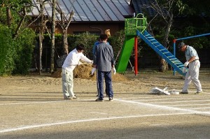 DSC02493 前日から「ふれあい」は始まっています。\