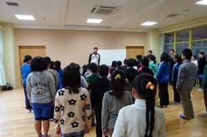 DSC03886 今日は,⒍年担任の先生です。\