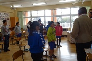 DSC04153 6年生は,英語活動をジンク先生としていました。\