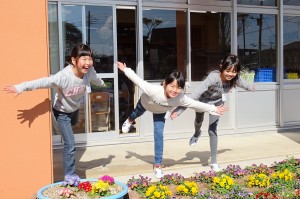 DSC04221 天気が良くて風が無いので「日向ぼっこ」そしてポーズ!そこでパチリ