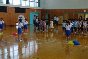 DSC04846 応援団は、4年生。\